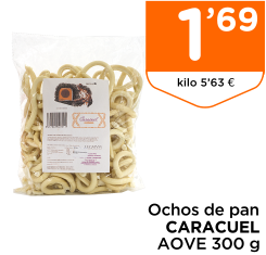 Ochos de pan CARACUEL AOVE 300 g