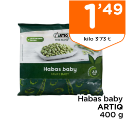 Habas baby ARTIQ 400 g