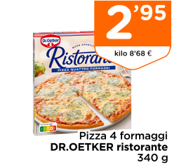 Pizza 4 formaggi DR.OETKER ristorante 340 g