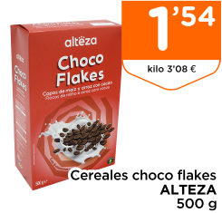 Cereales choco flakes ALTEZA 500 g