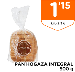 PAN HOGAZA INTEGRAL 500 g