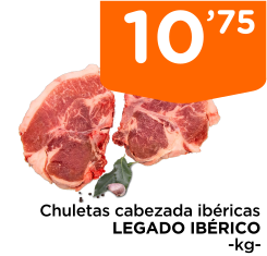 Chuletas cabezada ib?ricas LEGADO IB?RICO -kg-