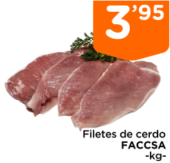 Filetes de cerdo FACCSA -kg-
