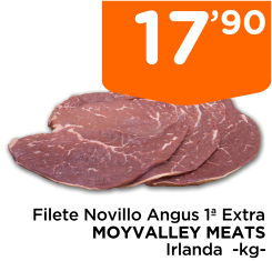 Filete Novillo Angus 1? Extra MOYVALLEY MEATS Irlanda  -kg-
