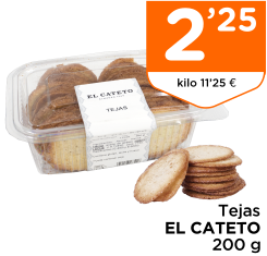 Tejas EL CATETO 200 g