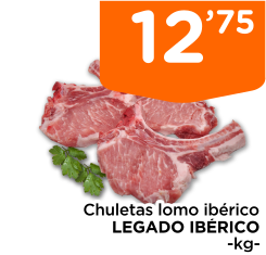 Chuletas lomo ib?rico LEGADO IB?RICO -kg-