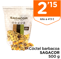C?ctel barbacoa SAGACOR 500 g