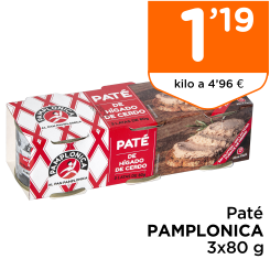 Pat? PAMPLONICA 3x80 g