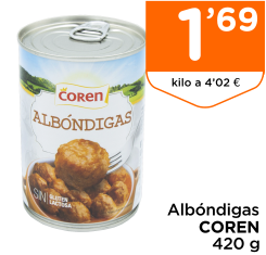 Alb?ndigas COREN 420 g