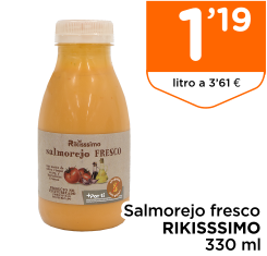 Salmorejo fresco RIKISSSIMO 330 ml