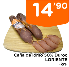 Ca?a de lomo 50% Duroc LORIENTE -kg-