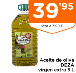 Aceite de oliva DEZA virgen extra 5 L