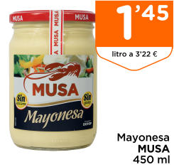 Mayonesa MUSA 450 ml