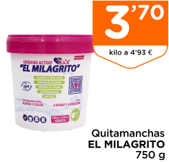 Quitamanchas EL MILAGRITO 750 g