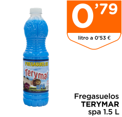 Fregasuelos TERYMAR spa 1.5 L