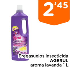 Fregasuelos insecticida AGERUL aroma lavanda 1 L