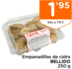 Empanadillas de cidra BELLIDO 250 g