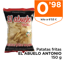 Patatas fritas EL ABUELO ANTONIO 150 g