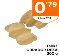 Telera OBRADOR DEZA 300 g