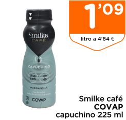 Smilke caf? COVAP capuchino 225 ml
