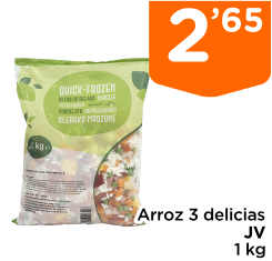 Arroz 3 delicias JV 1 kg