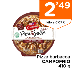 Pizza barbacoa CAMPOFRIO 410 g