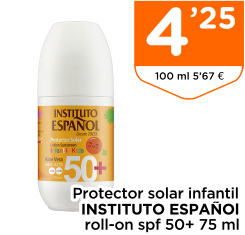 Protector solar infantil INSTITUTO ESPA?Ol roll-on spf 50+ 75 ml