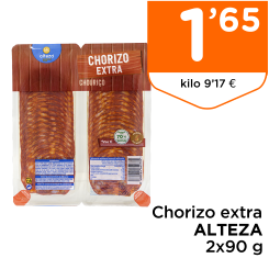 Chorizo extra ALTEZA 2x90 g