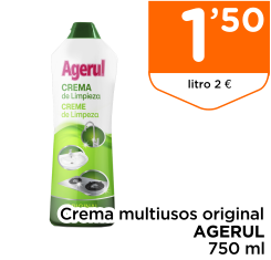 Crema multiusos original AGERUL 750 ml