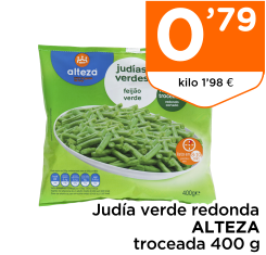 Jud?a verde redonda ALTEZA troceada 400 g