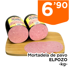Mortadela de pavo ELPOZO -kg-