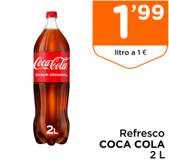 Refresco COCA COLA 2 L