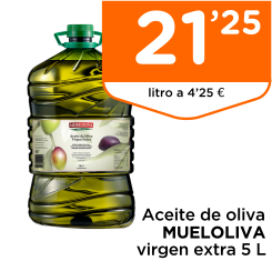 Aceite de oliva MUELOLIVA virgen extra 5 L