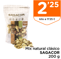 Mix natural cl?sico SAGACOR 200 g