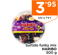 Surtido funky mix HARIBO 500 g