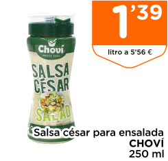 Salsa c?sar para ensalada CHOV? 250 ml