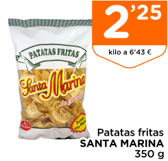 Patatas fritas SANTA MARINA 350 g