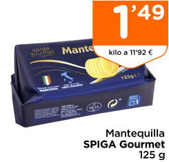 Mantequilla SPIGA Gourmet 125 g