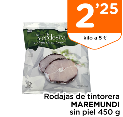 Rodajas de tintorera MAREMUNDI sin piel 450 g