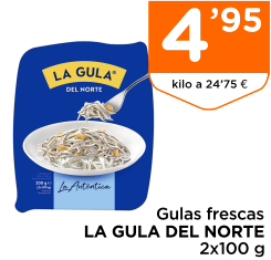 Gulas frescas LA GULA DEL NORTE 2x100 g