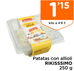 Patatas con allioli RIKISSSIMO 250 g
