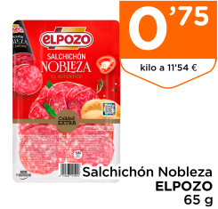 Salchich?n Nobleza ELPOZO 65 g