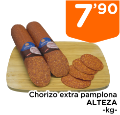 Chorizo extra pamplona ALTEZA -kg-