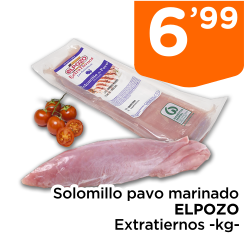 Solomillo pavo marinado ELPOZO Extratiernos -kg-