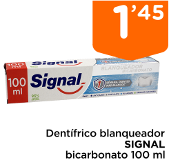 Dent?frico blanqueador SIGNAL bicarbonato 100 ml