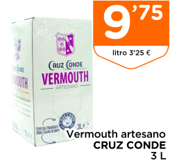Vermouth artesano CRUZ CONDE 3 L