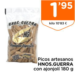 Picos artesanos HNOS.GUERRA con ajonjol? 180 g