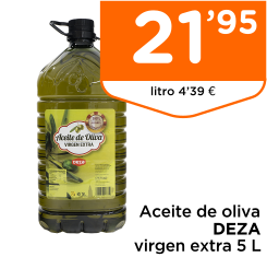 Aceite de oliva DEZA virgen extra 5 L