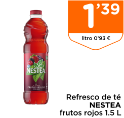 Refresco de t? NESTEA frutos rojos 1.5 L