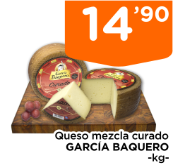 Queso mezcla curado GARC?A BAQUERO -kg-